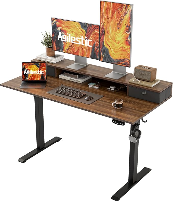 48 x 23 Inches Height Adjustable Electric Standing Desk by Agilestic