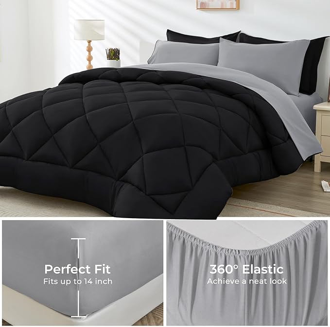 HEVUMYI King Comforter Set - Image 5