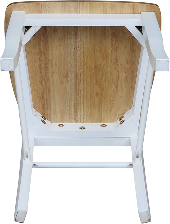 Madrid Ladderback, Solid Wood Kitchen/Dining Chairs, Parawood Construction - Image 9