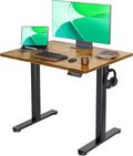 Claiks Electric Height Adjustable Stand Up Desk, 35x20 Inches Sit Stand Desk by CLAIKS