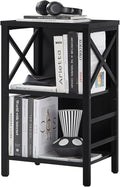 Small Bookshelf, 3 Tier Industrial Bookcase by MNEETRUNG