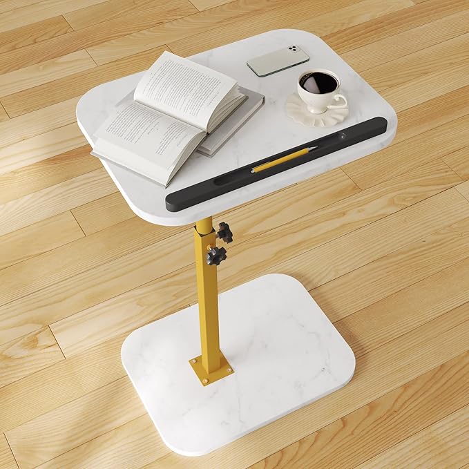 Sofa Couch Arm Table Tv Tray Small Bed Stand C Shaped Side End Tables by WelcometoIABIFO