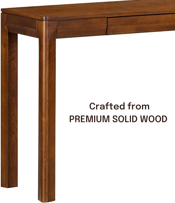 NTC Flow Modern Wooden Rectangle Console Table - Image 5