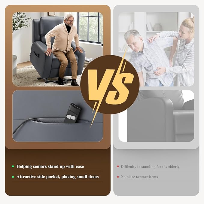 COLAMY Power Lift Recliner Chair - Image 4