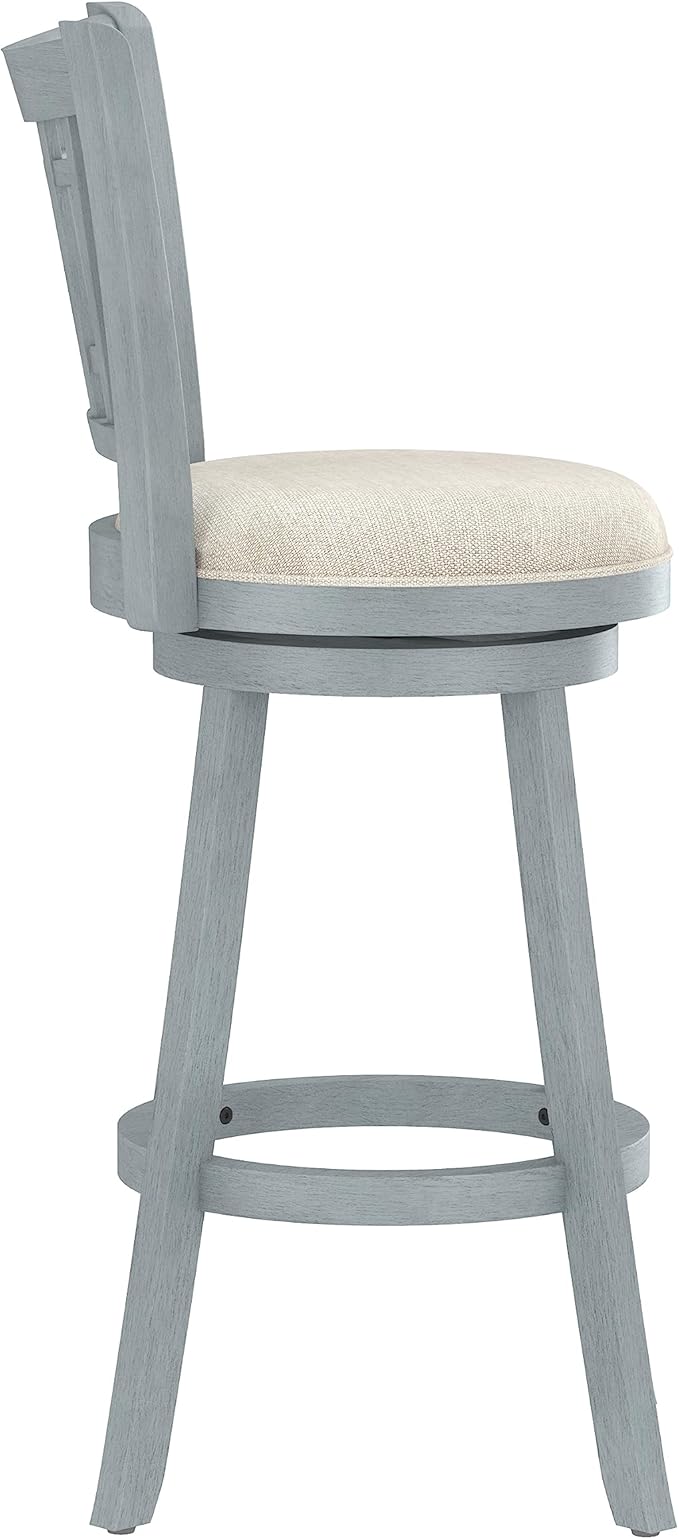 Hillsdale Fairfox 30.5" Wood Swivel Bar Height Stool - Image 10