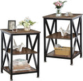End Tables Living Room Set of 2, Indoor End Tables Living Room by TooCust