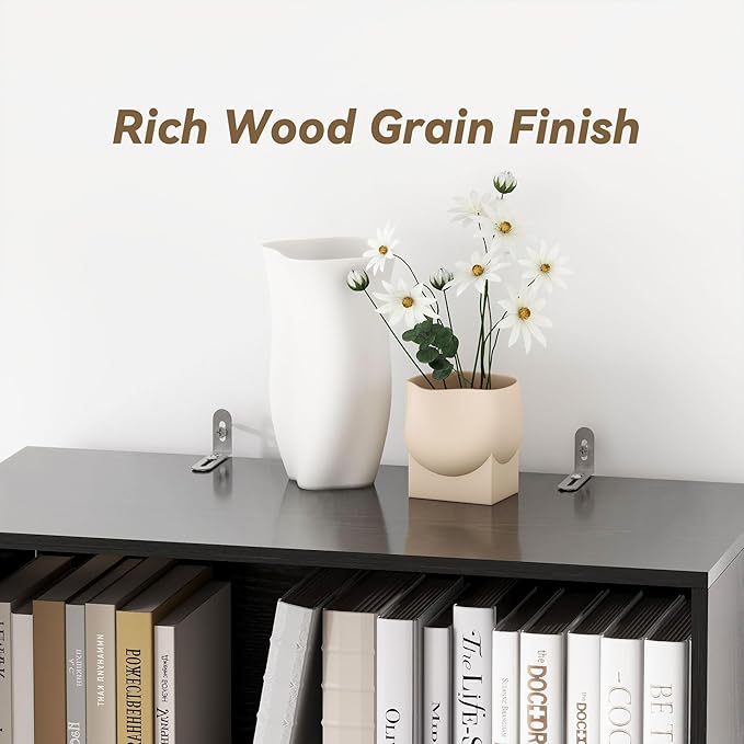 Modern Black Bookshelves and Bookcases - Image 6