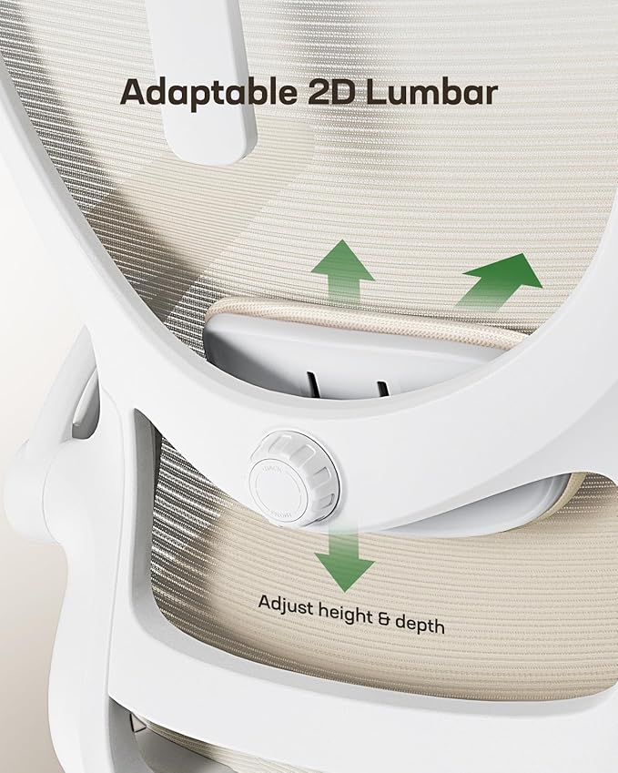 Marsail Ergonomic Office Chair: Office Computer Desk Chair - Image 4