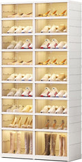 Foldable 9-Tier Shoe Rack Organizer by EHAMILY