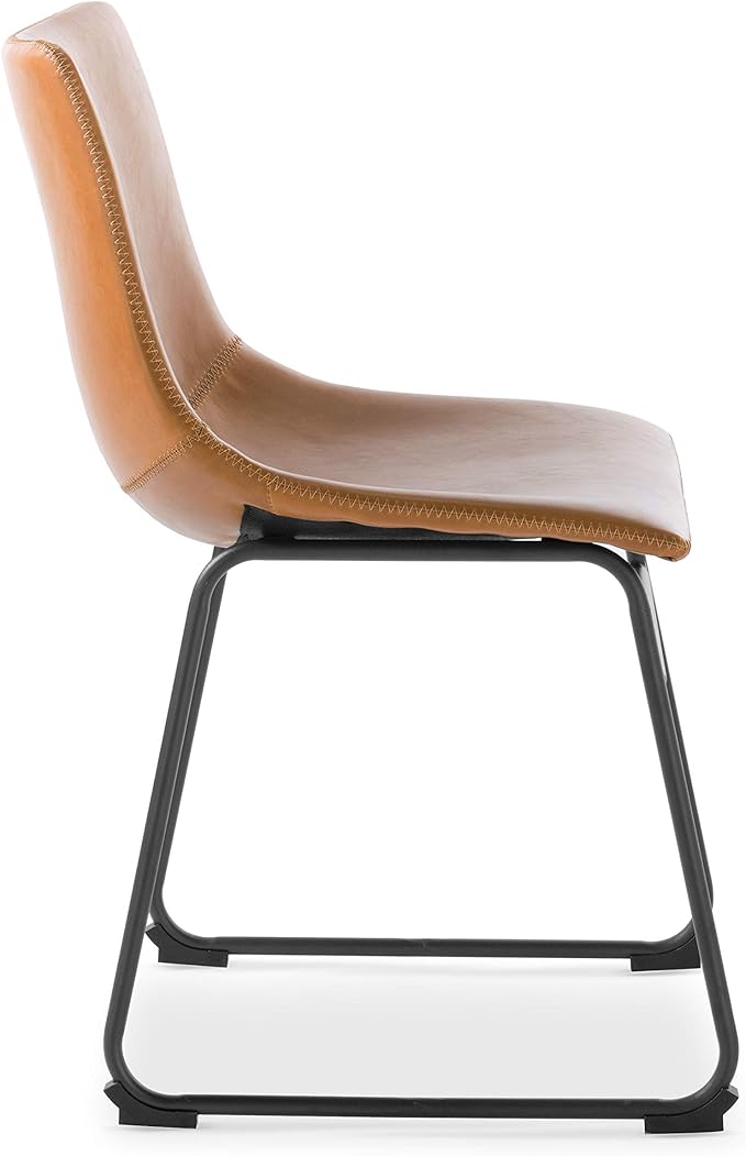 EdgeMod Brinley Dining Chair in Tan - Image 5