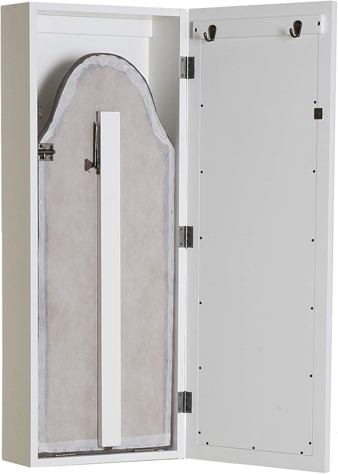 SEI Furniture Wall Mount Fold Ironing Center, 16 W x 7 D x 42 H - Image 3