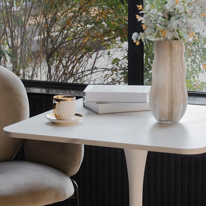 Square Modern Dinning Table 30 inches - Image 8
