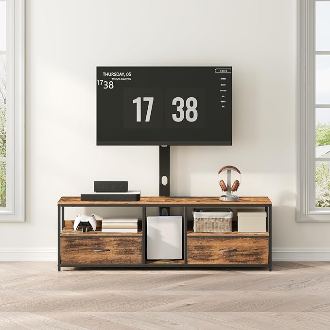 TV Stand with Mount for up to 75", Entertainment Center with Switch-Controlled - Image 9