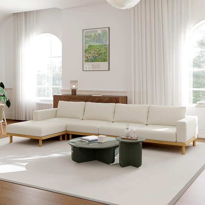 Acanva Minimalist Modular Sectional Sofa - Image 5