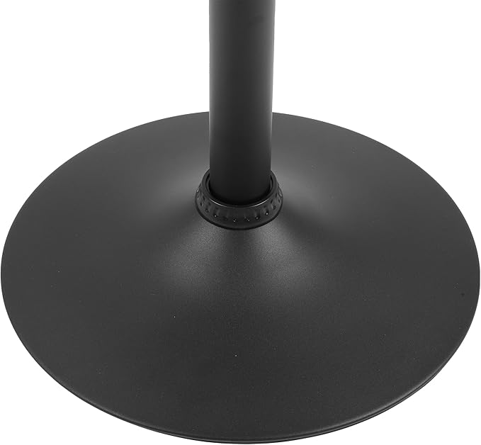 NOBPEINT Contemporary Chrome Air Lift Adjustable Swivel Bar Stool - Image 8