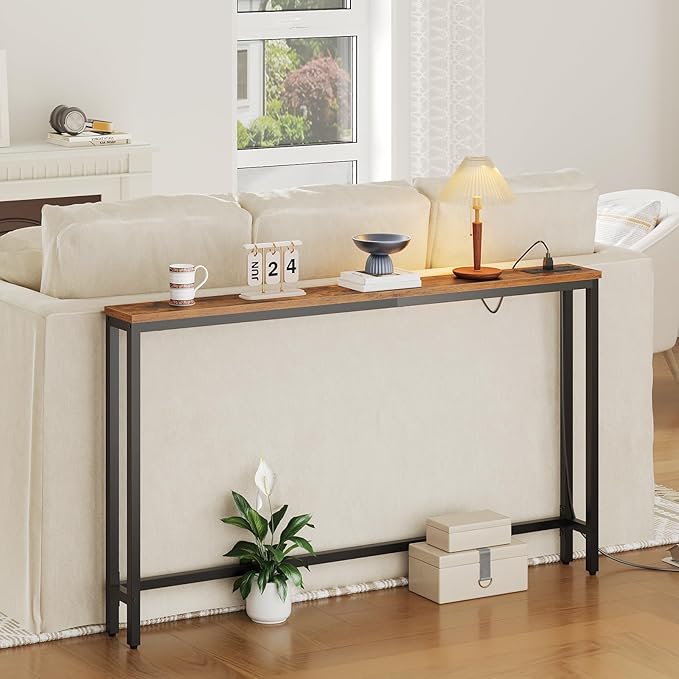 HOOBRO 55.1" Narrow Console Table - Image 5