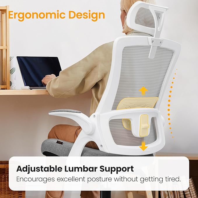 NEO CHAIR Ergonomic Office Desk Chair High Back Computer Gaming Mesh Chair - Image 4