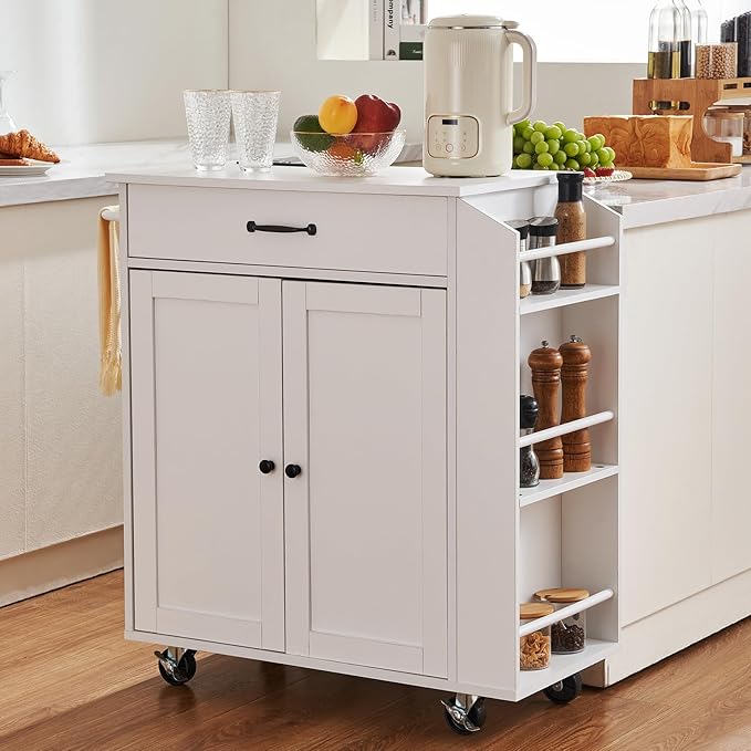 VEVOR Kitchen Island Cart, Rolling Table - Image 8