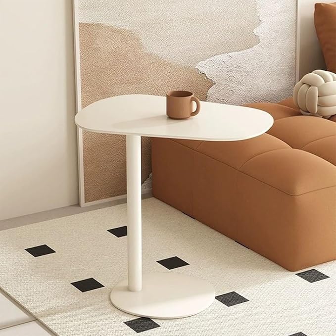 Modern Metal Side Table C Shaped End Table - Image 8