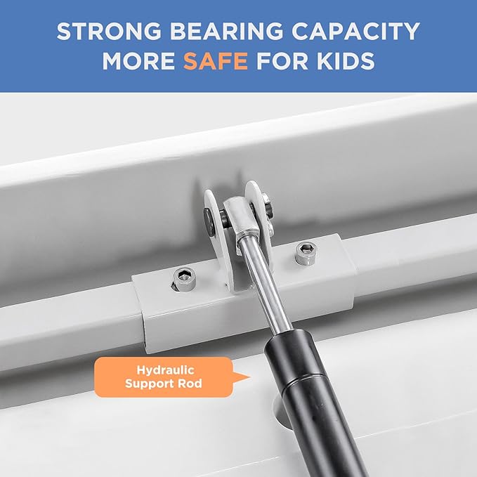Commercial Baby Changing Station, Wall Mounted Horizontal Baby Changing Table - Image 6