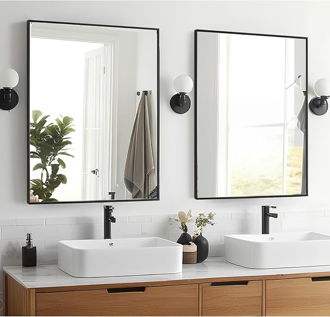Wall Mirror 30x36, Rectangle Bathroom Mirror 30 x 36 inch, Large Vanity Mirror - Image 3