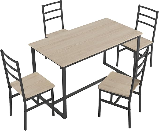 Ball & Cast 5 Pieces Dining Table Set - Image 4