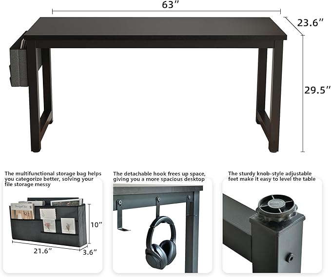 Large Computer Desk - Image 3