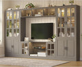 4-Piece Wall Unit TV Stand by MEISSALIVVE