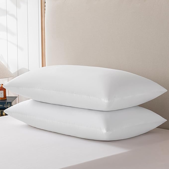 Goose Feathers and Down Pillows, Cotton Cover, Bed Sleeping Hotel Collection - Image 2