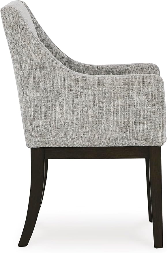 Signature Design by Ashley Burkhaus Traditional Dining Upholstered Arm Chair - Image 9