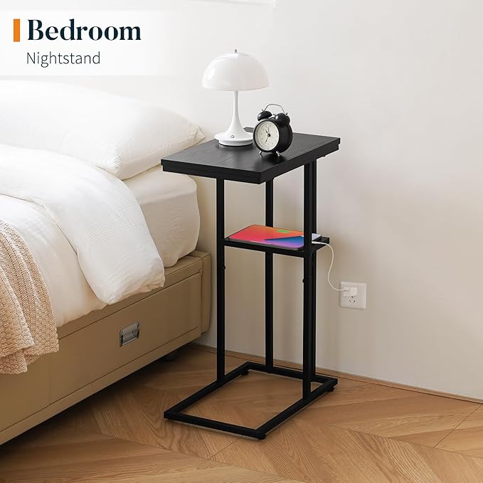 Yoobure C Shaped End Table, Side Table - Image 5