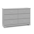 Storkcraft Brookside 6-Drawer Dresser – GREENGUARD Gold Certified, Nursery & by Storkcraft