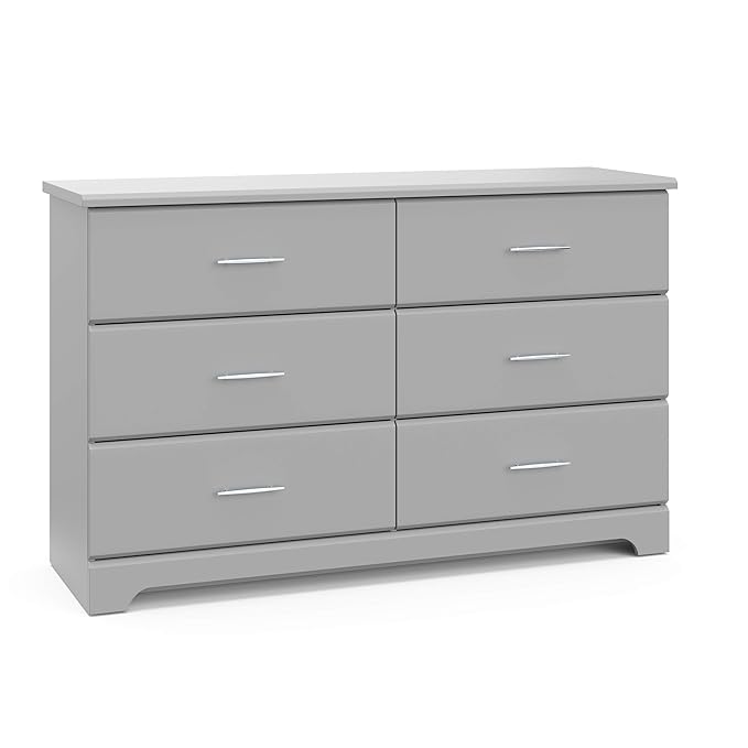 Storkcraft Brookside 6-Drawer Dresser – GREENGUARD Gold Certified, Nursery & by Storkcraft