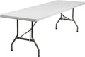 Flash Furniture Elon 8' Rectangular All-Occasion Plastic Folding Event Table by FlashFurniture