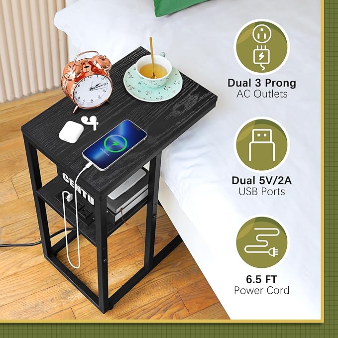 Yoobure LED C Shaped End Table - Image 5