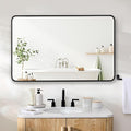 27x40 Inch Rectangle Bathroom Mirror by Bonverre