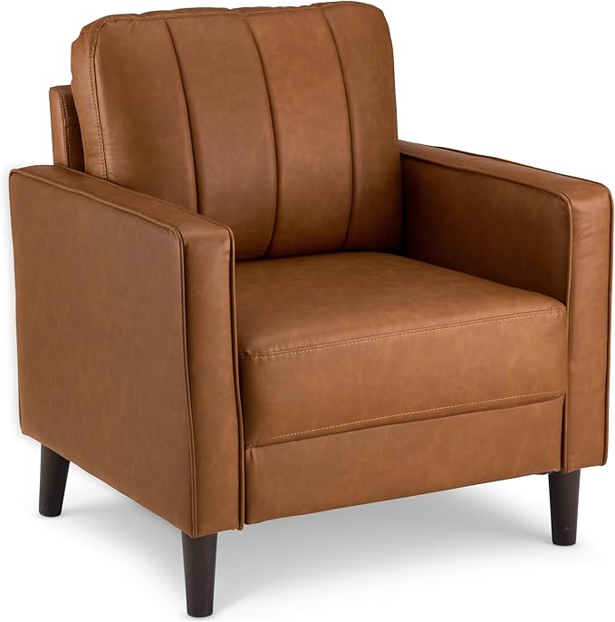 Bush Home 32-inch Accent Chair, Living Room Furniture, Max Collection, Buffed - Image 3