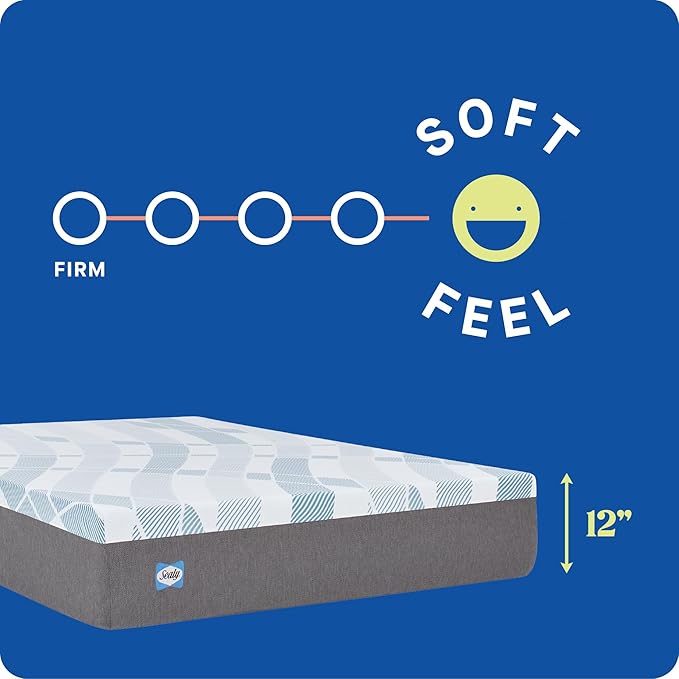 Sealy Dreamlife 12” Foam Mattress-in-a-Box, California King, SealyComfort Gel - Image 3
