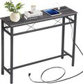 VECELO 39.4In Narrow Sofa/Console Table by VECELO