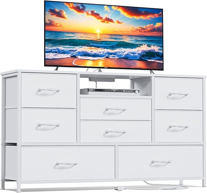 Furnulem Dresser for Bedroom, Wide Chest by Furnulem