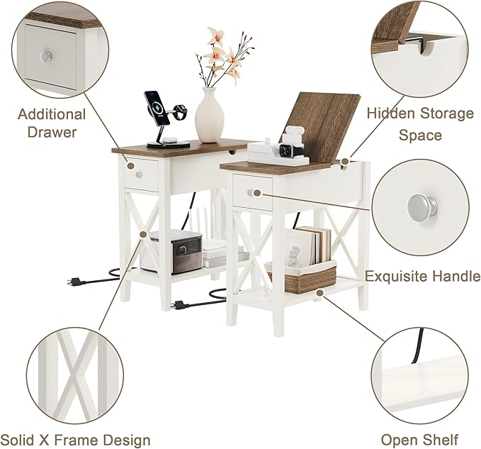 ChooChoo End Table Set of 2 - Image 6