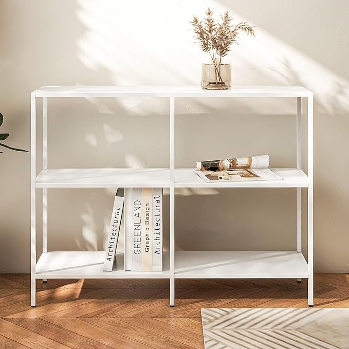 HDANI 39.4 Inch Metal Console Table - Image 5