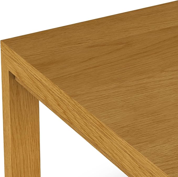 SIMPLIHOME Wilson Dining Table, Solid Wood Oak Veneer, 60 x 36 inches, - Image 11