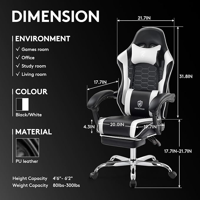 Gaming Chair, Computer Office Chair - Image 3