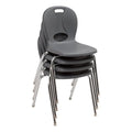 Learniture LNT-118-CSW-GT Learniture Structure Series School Chairs by Learniture