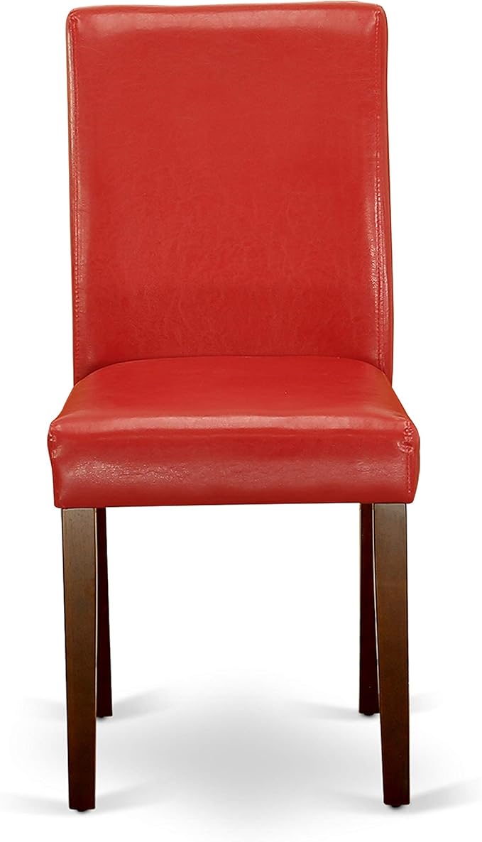 East West Furniture CAAB7-MAH-72 7 Piece Kitchen Table & Chairs Set Consist of - Image 5