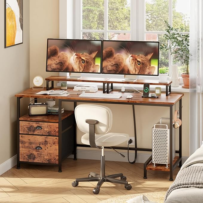 Furologee 55" Computer Desk - Image 2