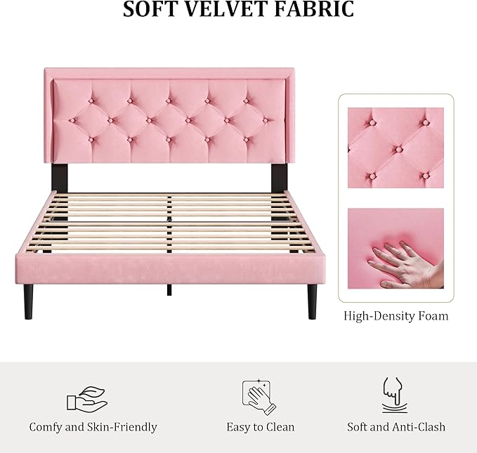 Full Size Platform Bed Frame - Image 3