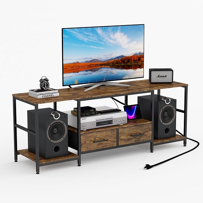 TV Stand for 75 Inch TV, TV Stands for Living Room by Backever
