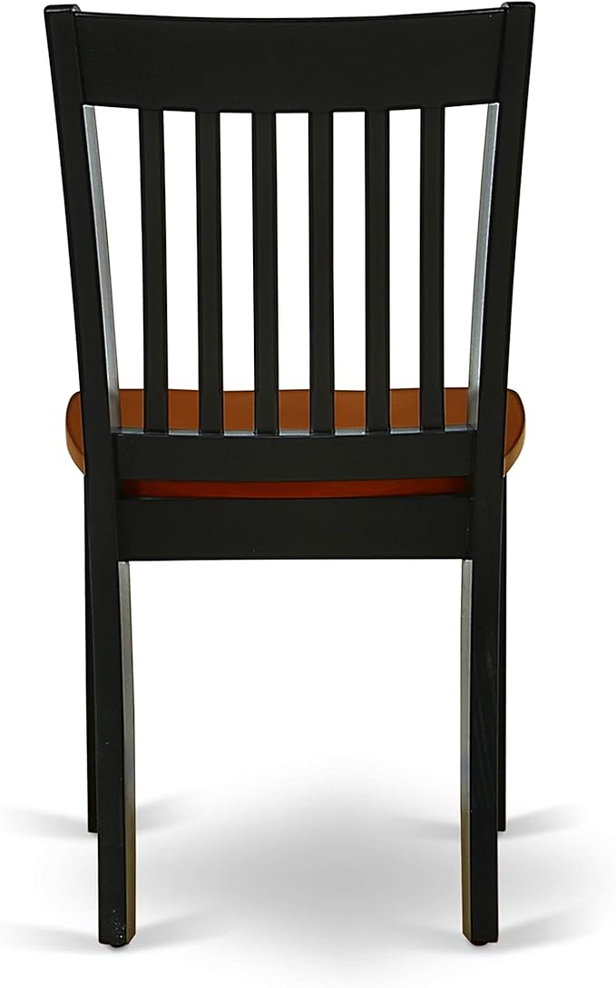 East West Furniture QUNO7-BCH-W 7 Piece Dining Room Table Set Consist of a - Image 11